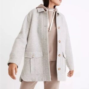 Madewell Light Gray Shaket